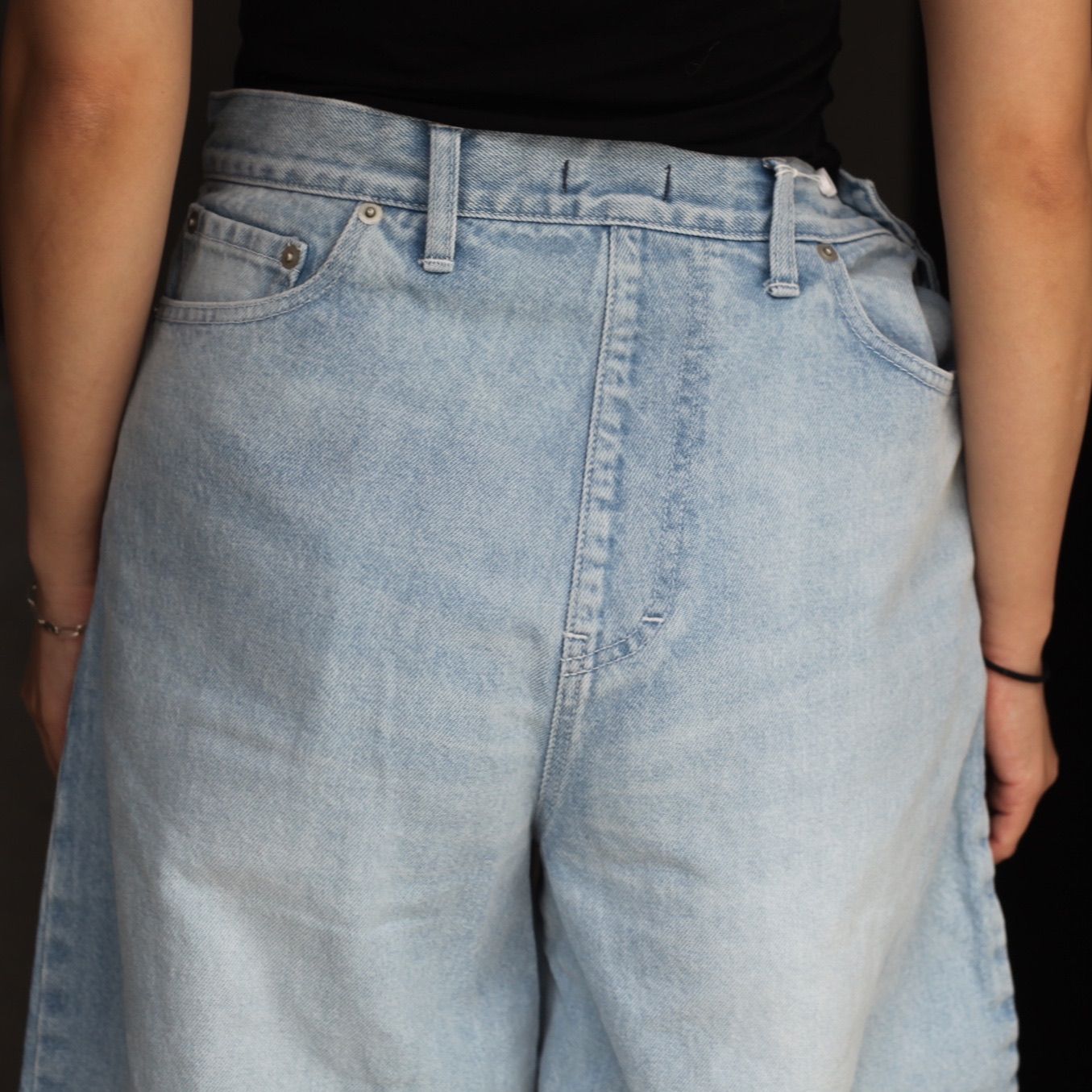 【残り一点】Back Front Barrel Denim