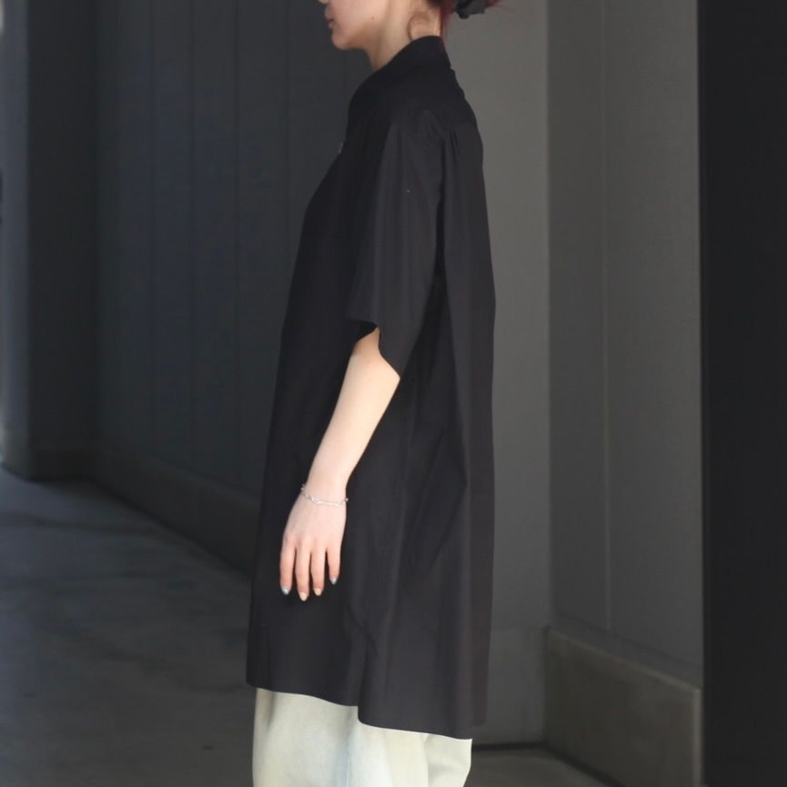 【残り一点】半袖釦多シャツ