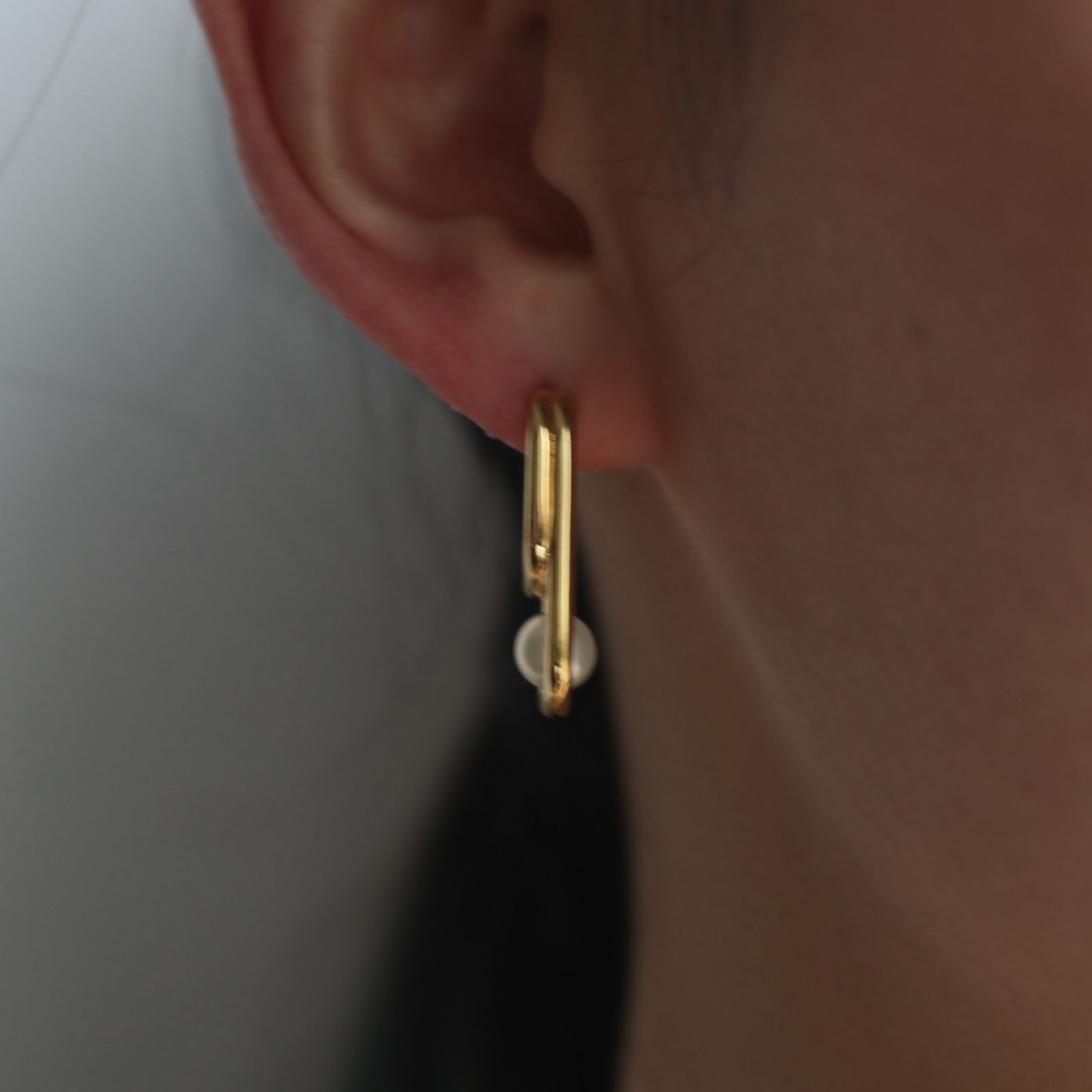 【残り一点】Joined Paths Earring 右耳用(GOLD)