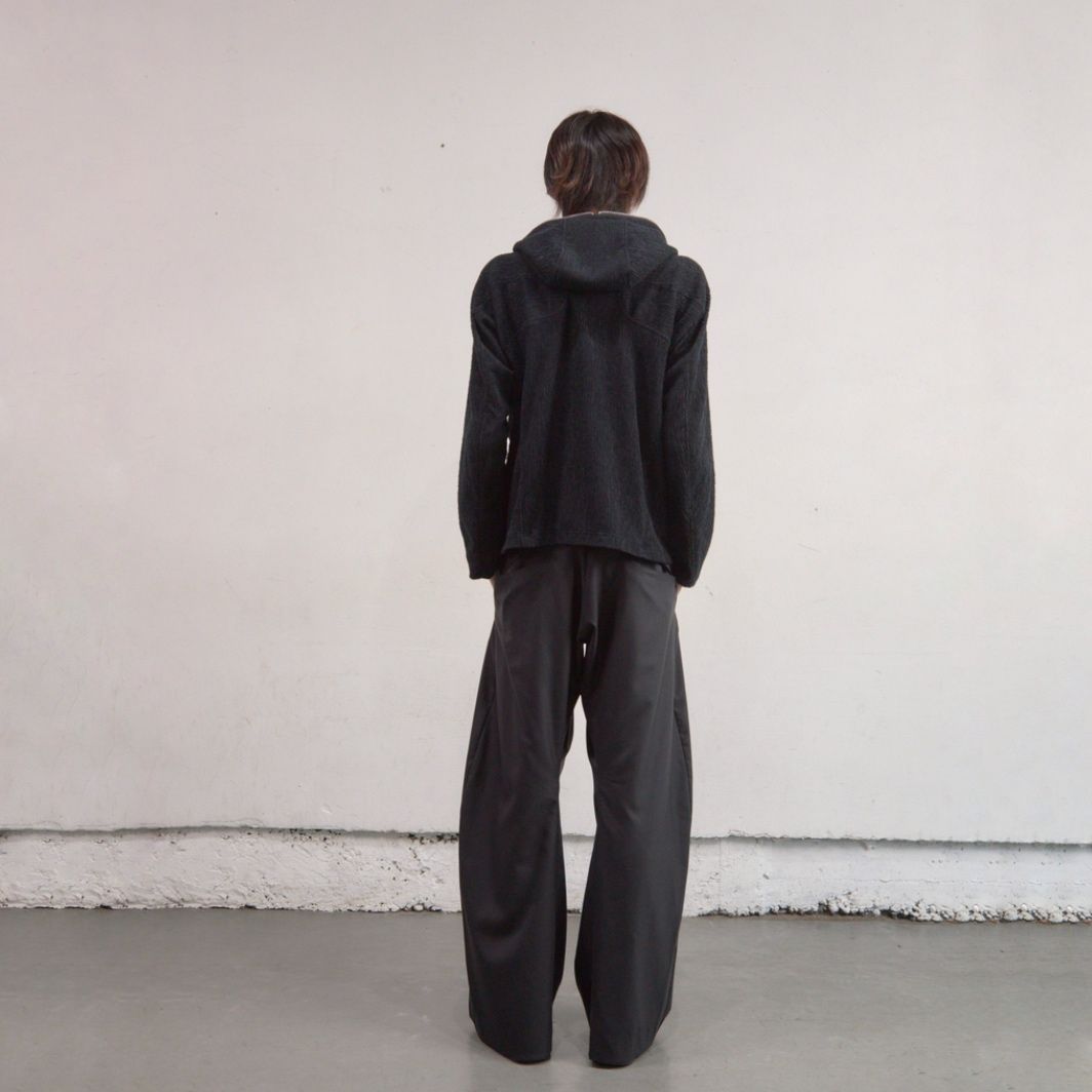 【残り一点】Semi Sheer Full Zip Up Hoodie