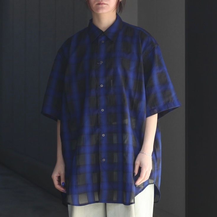 【残り一点】シズルチェックS/Sシャツ