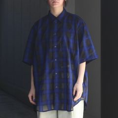 【残り一点】シズルチェックS/Sシャツ