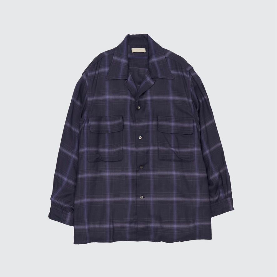 【残り一点】Ombre Plaid Wpocket Shirt