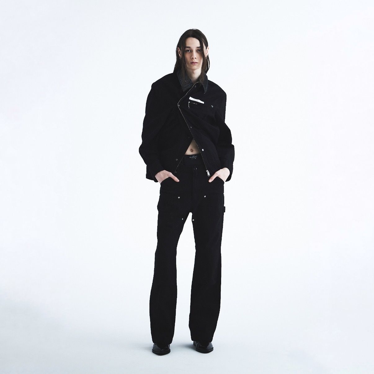 【残り一点】"Dairiku Work Wear" Vintage Wash Jacket