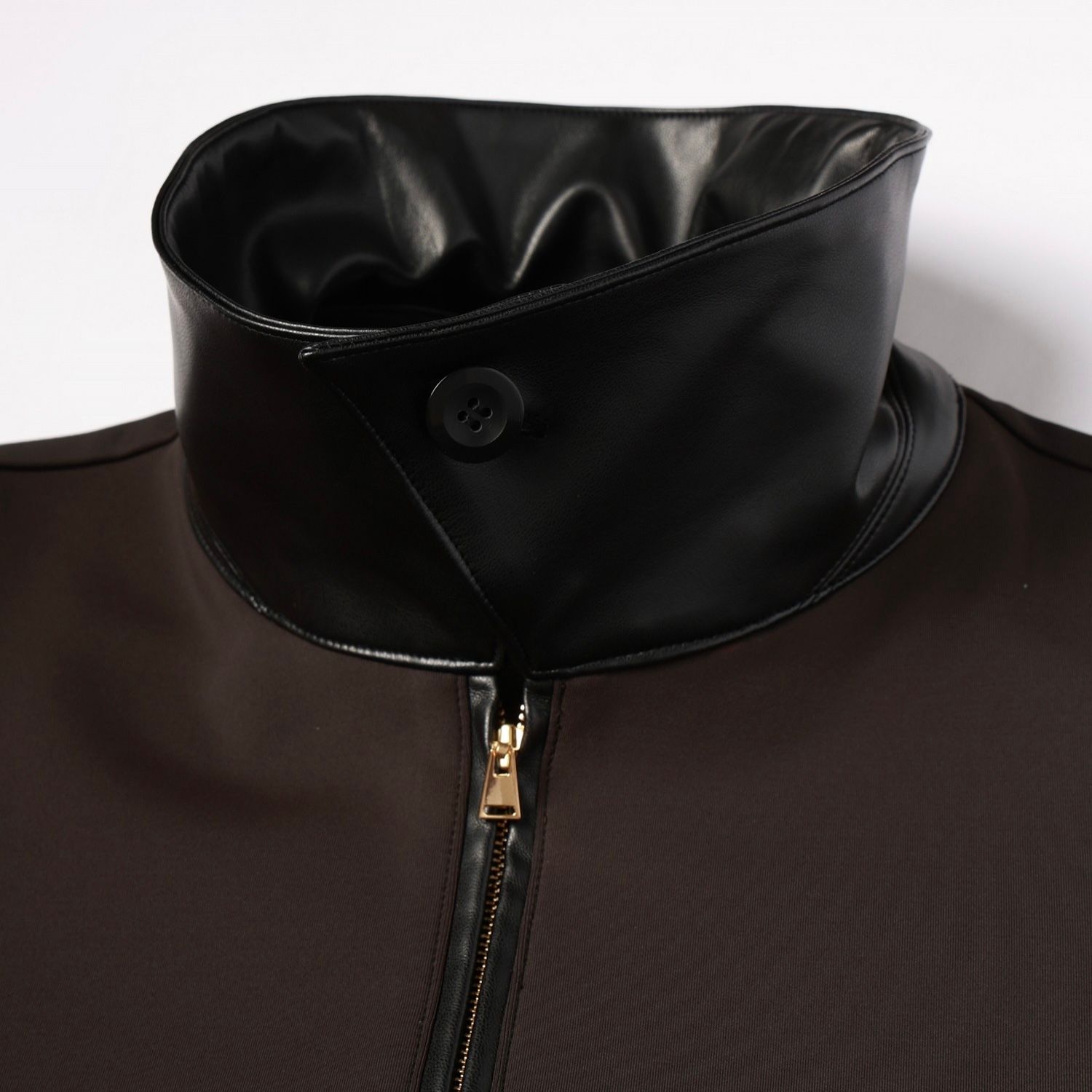 【残り一点】Double Cloth Half Zip Riders Pullover