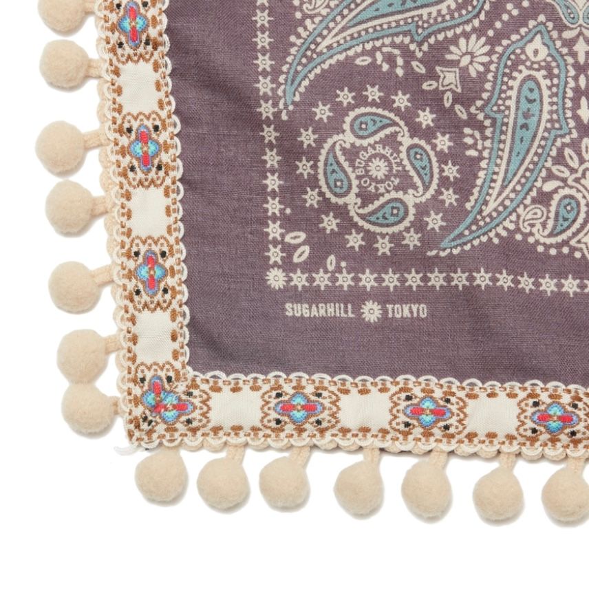 【残り一点】Pompom Bandana