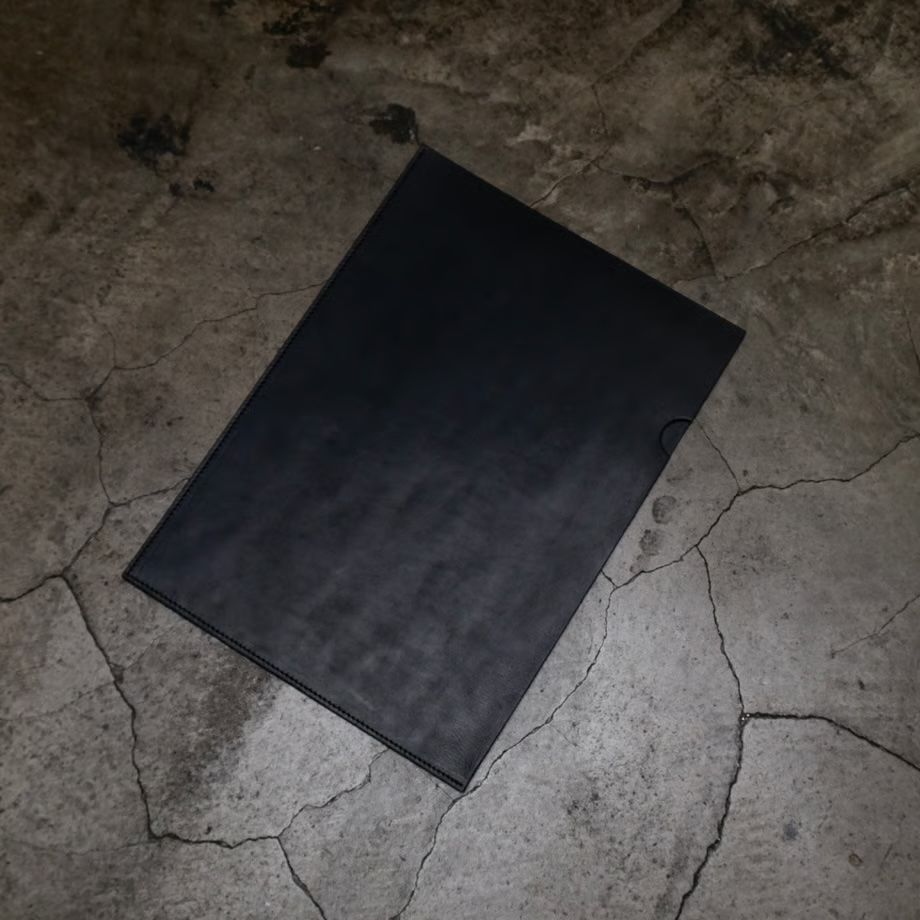 【お取り寄せ注文可能】Leather Clear File B4
