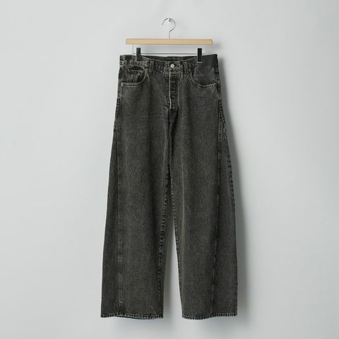 【残りわずか】Deformation Wide Denim Jeans