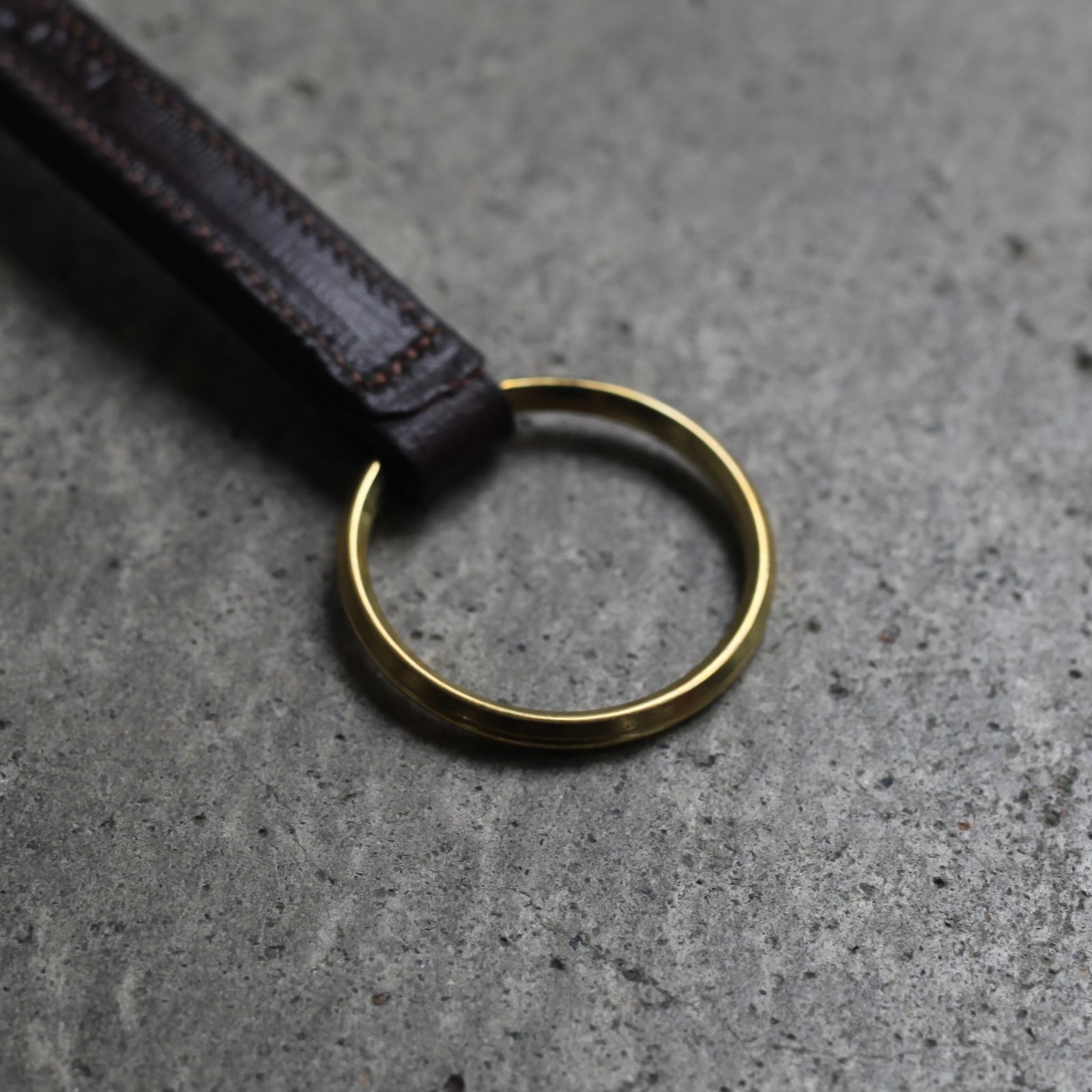 【残り一点】Stirrup Leather Key Fobs(HAVANA)