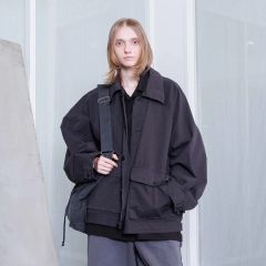 【残り一点】ガーメントダイオーバーサイズブルゾン