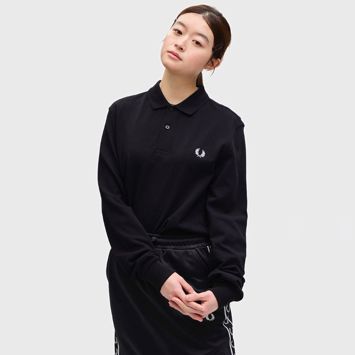 【残り一点】Long Sleeve Fred Perry Shirt
