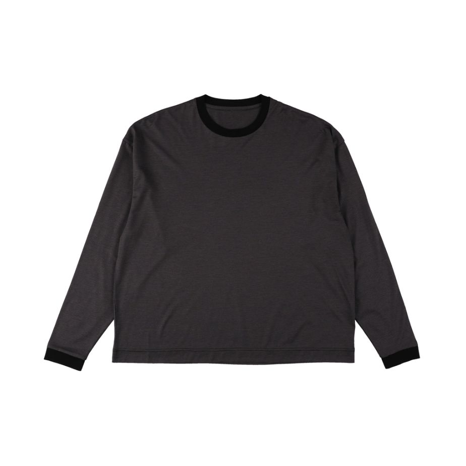 【残り一点】32G Wool Stripe LS Tee