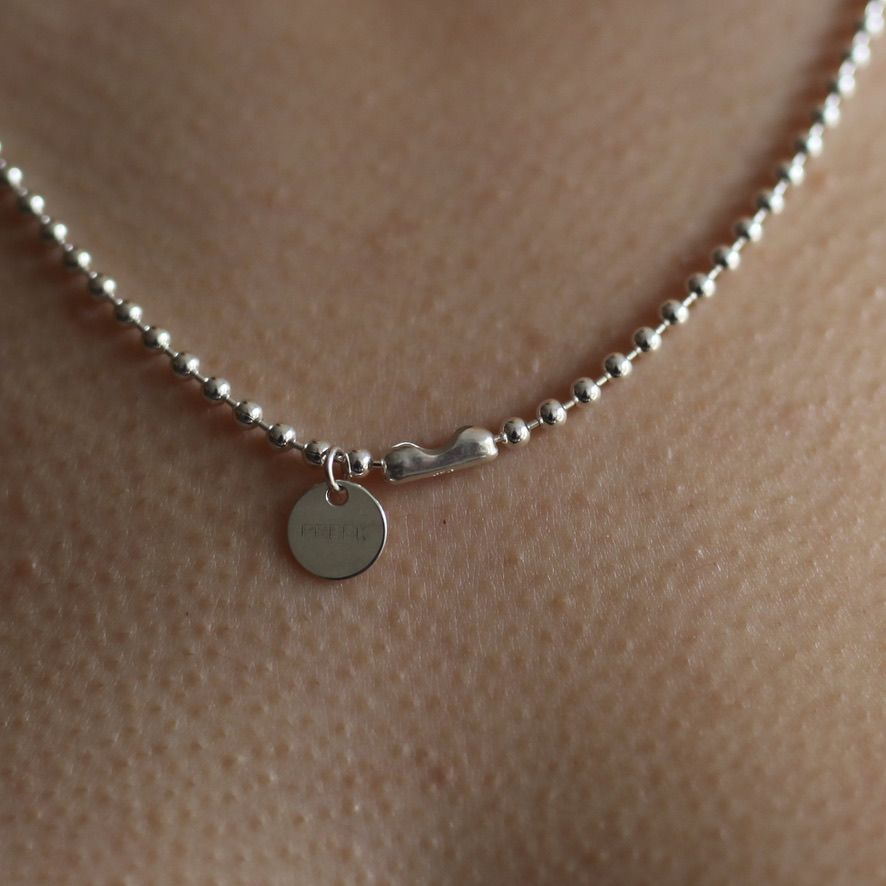【お取り寄せ注文可能】Unisex Ball Chain Necklace