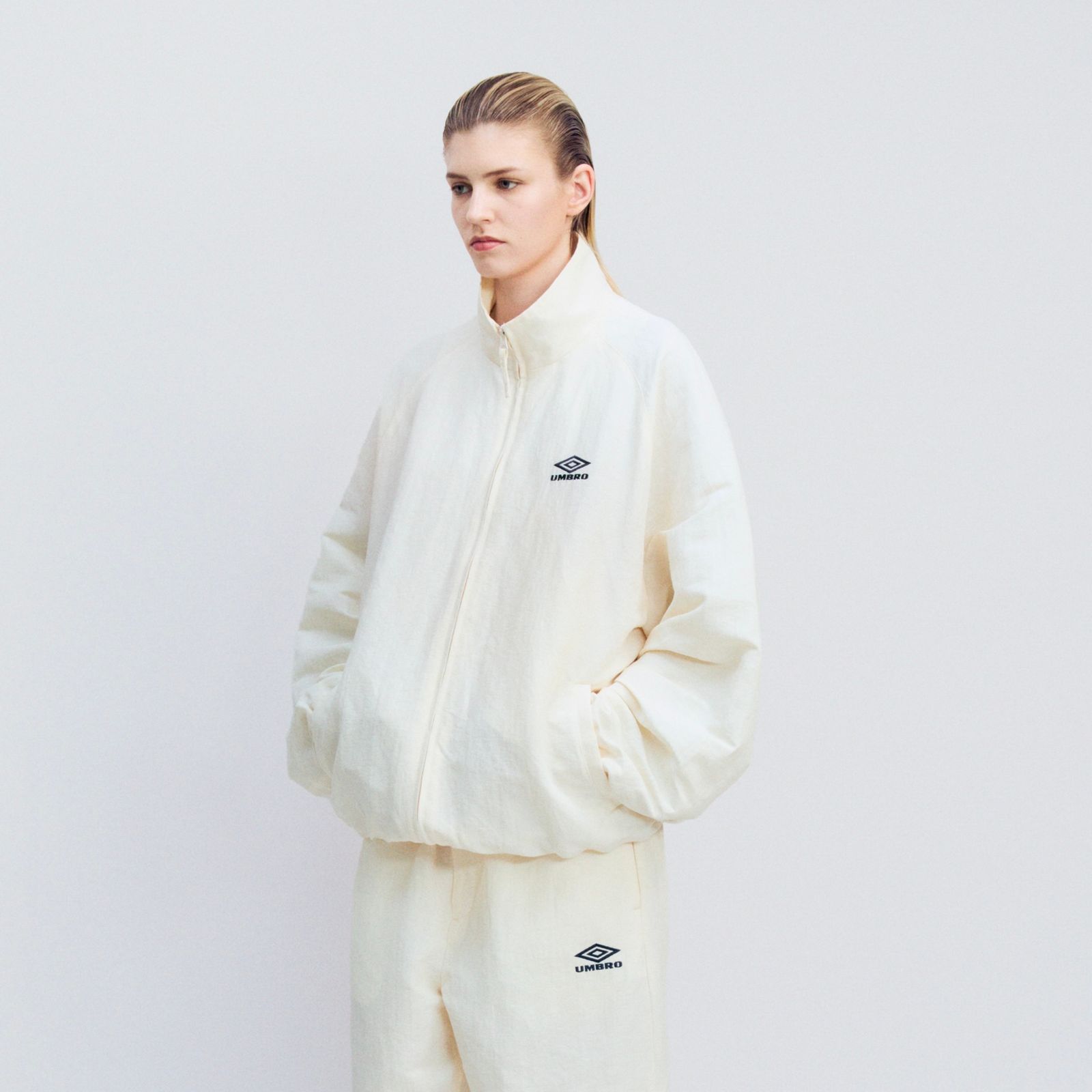 【残り一点】Linen/Nylon Track Jacket