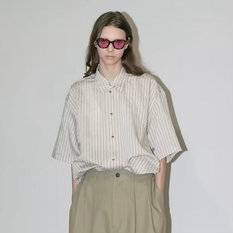 【残り一点】カルビアストライプS/Sシャツ