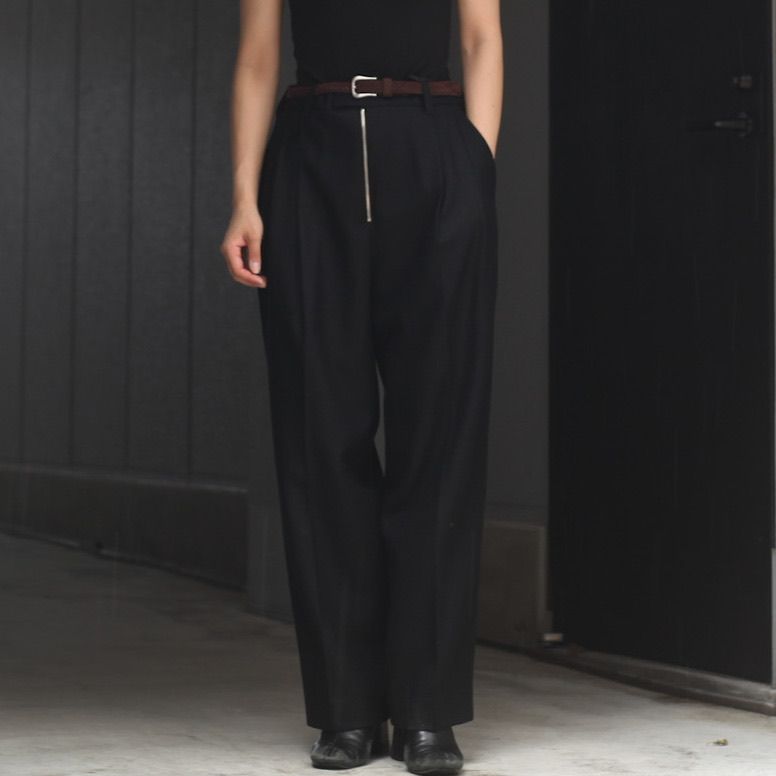 stein - 【残りわずか】EX Wide Tapered Bare Zip Trousers | ACRMTSM 