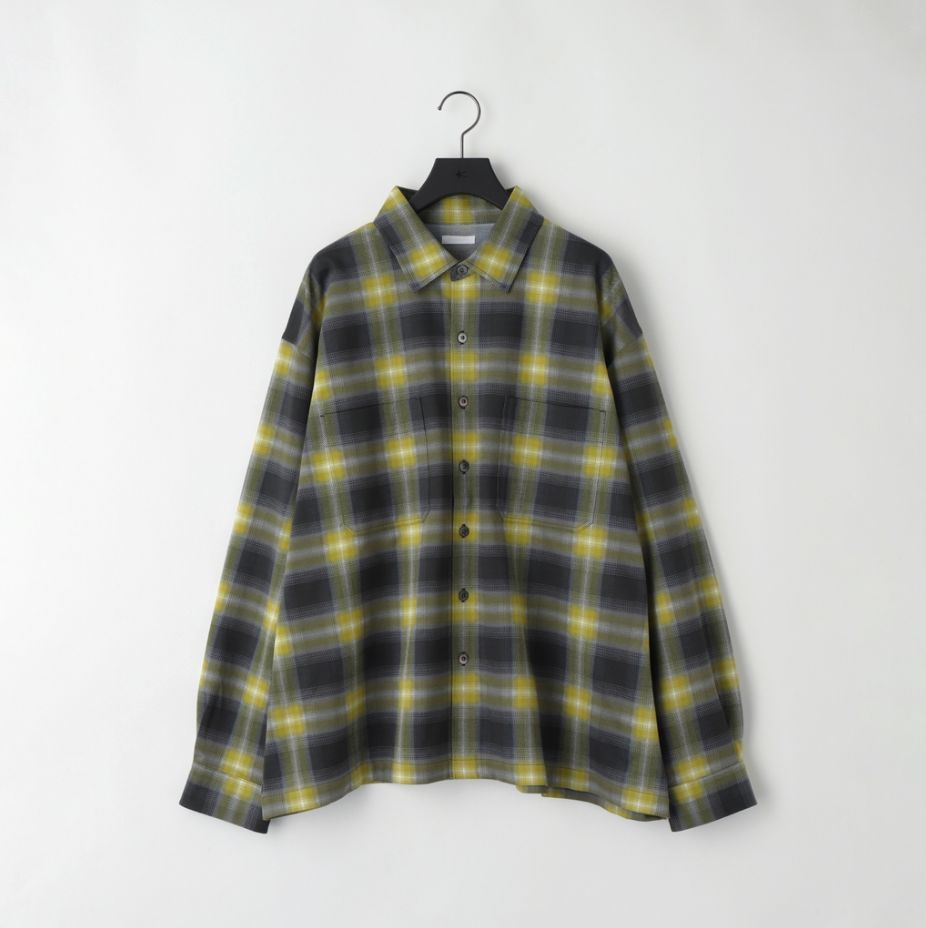 【残り一点】28G Ombre Check Balise Shirt