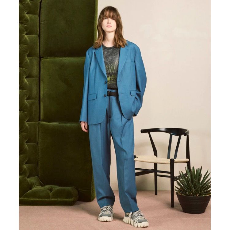 【残り一点】Dry Gabardine Regular-Over Set Up