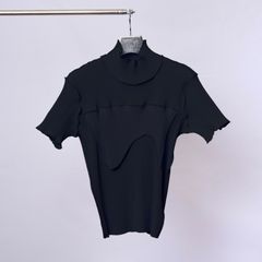 【残り一点】Todo Wave Top Short Sleeve High Neck