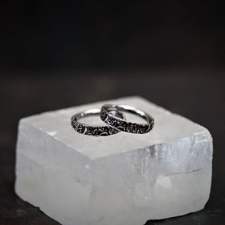 【お取り寄せ注文可能】Arabesque Double Rings(OX)