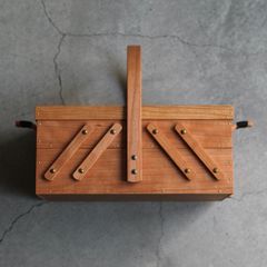 【残りわずか】ソーイングボックス_小(CHERRY)