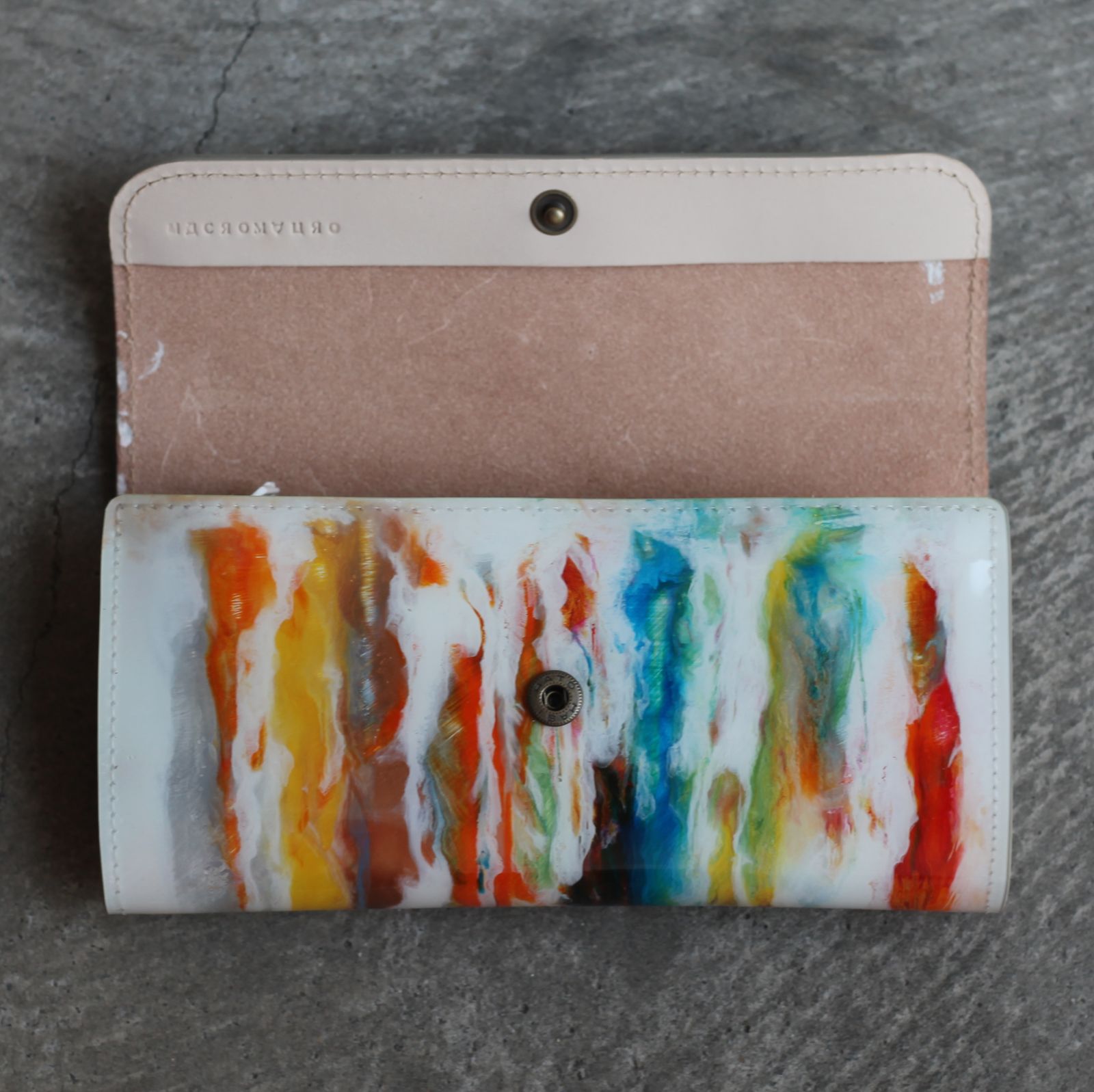 【残り一点】Paint Wallet(LONG)