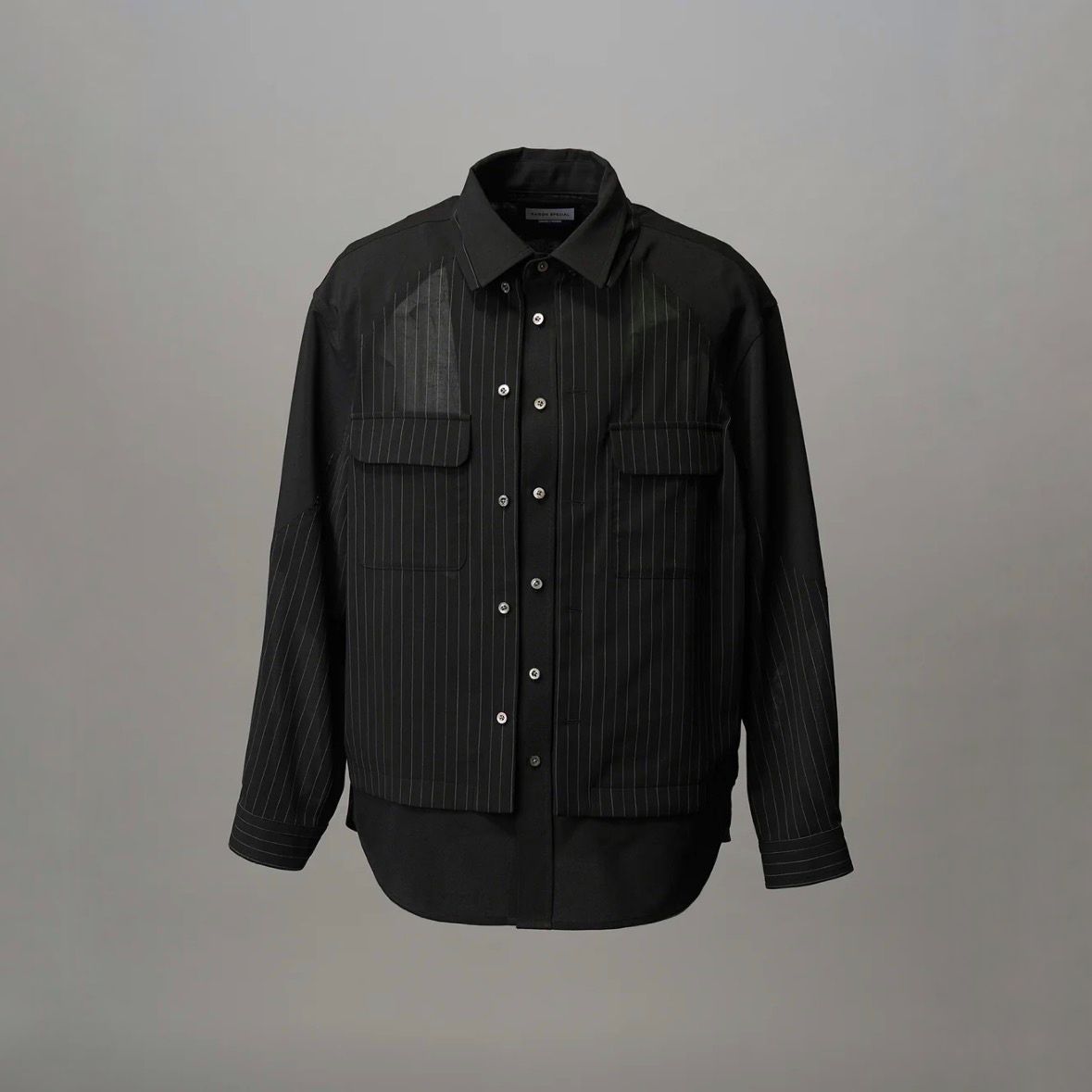 【残り一点】Prime-Over Layering Open Collar Shirt