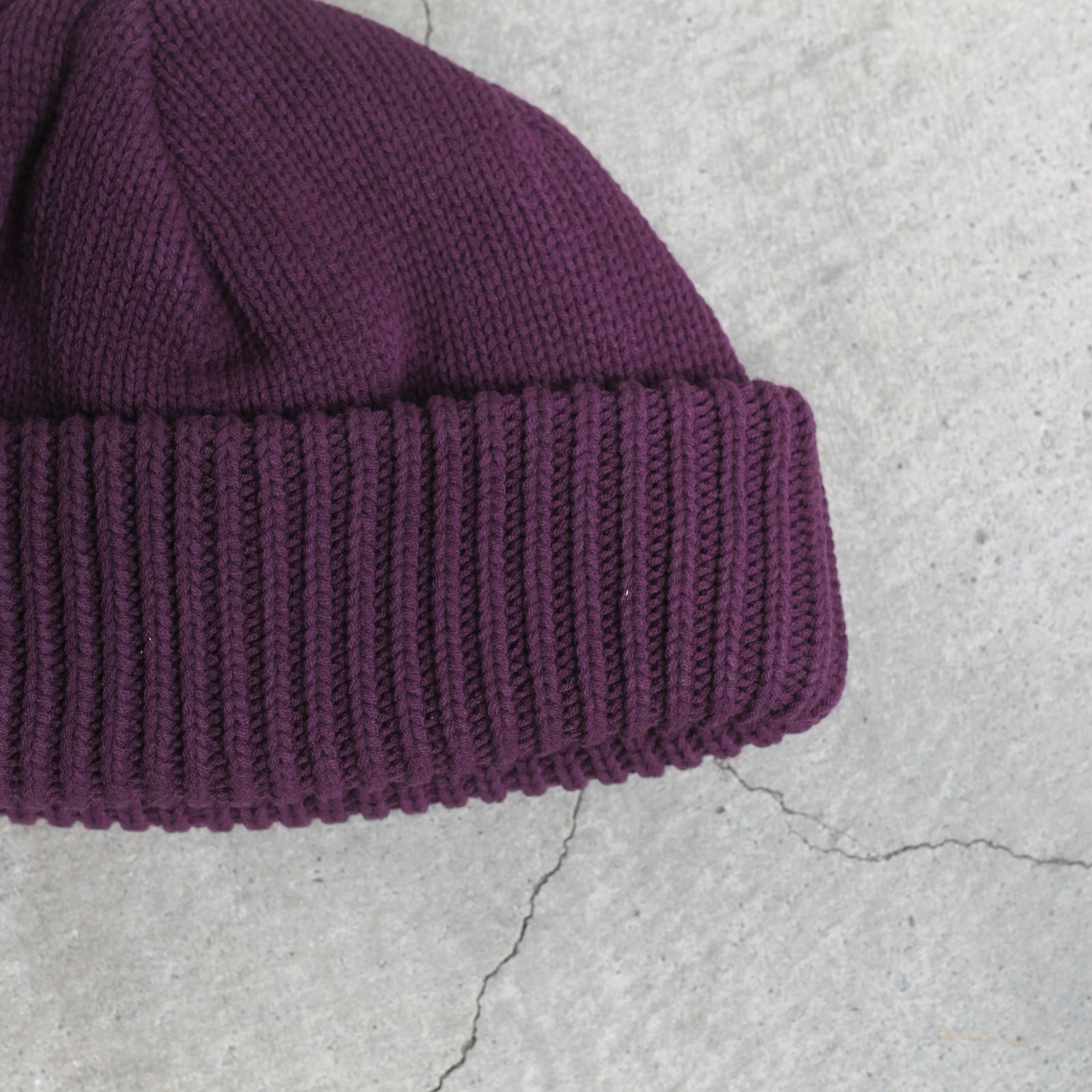 【残りわずか】Knit Cap(PURPLE)