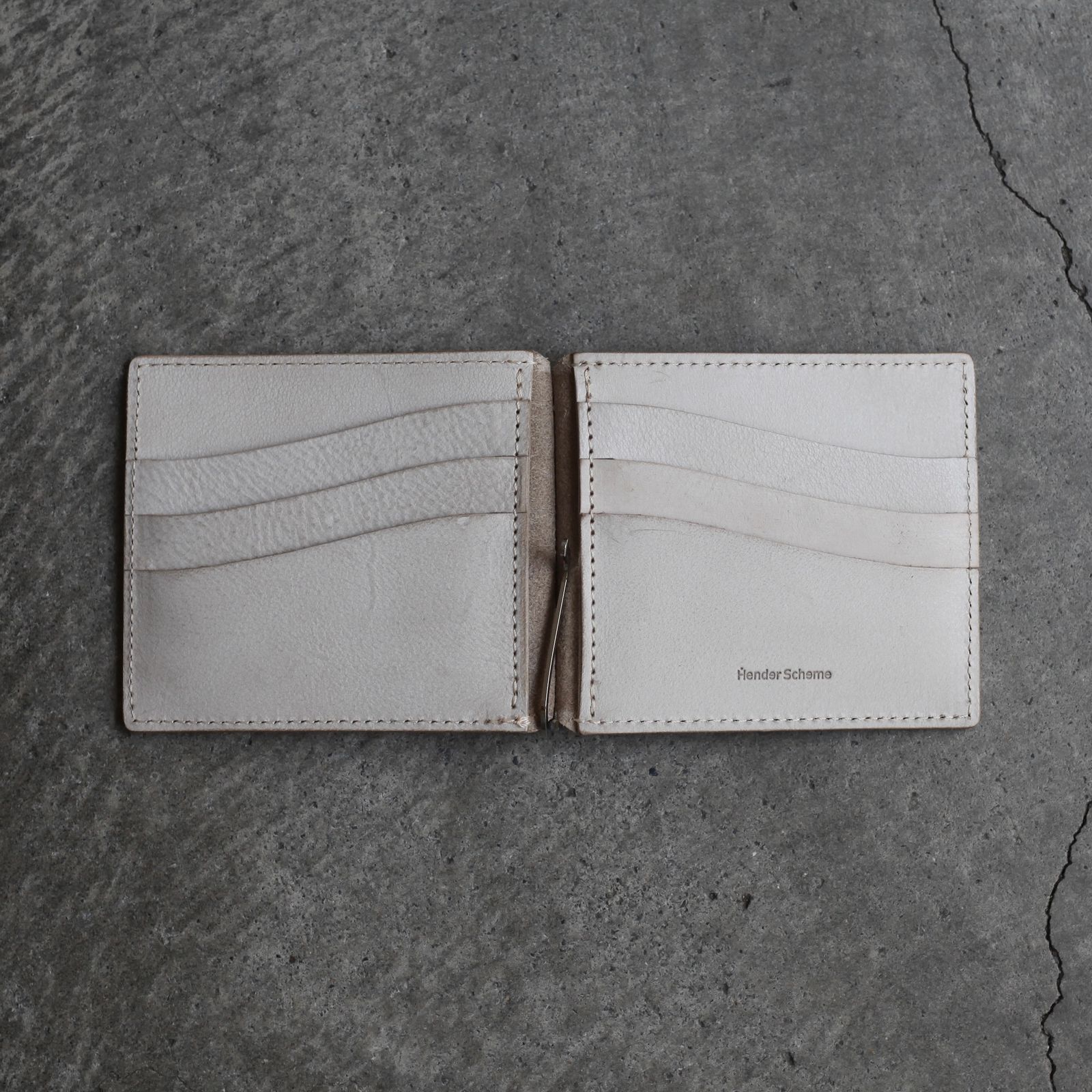【残りわずか】Money Clip(IVORY)