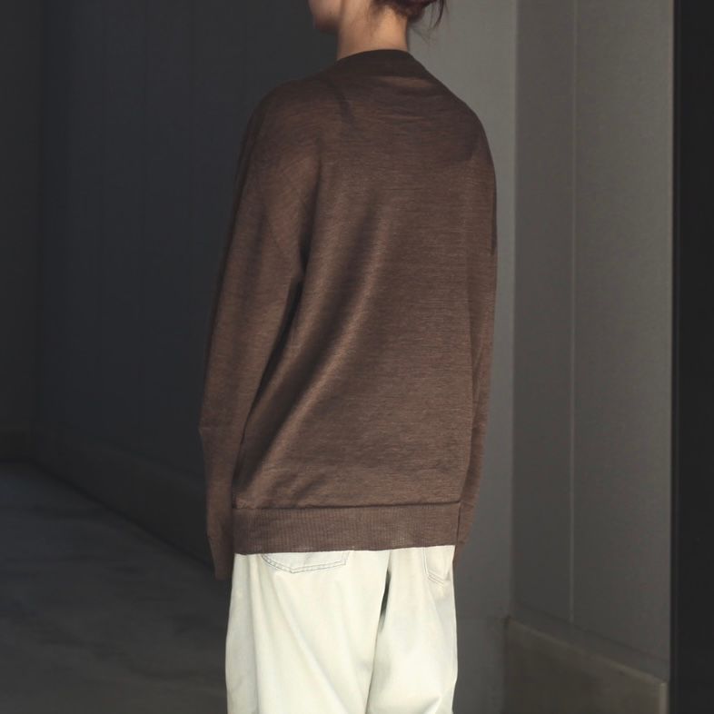 【残り一点】Wholegarment Wool Sheer P/O