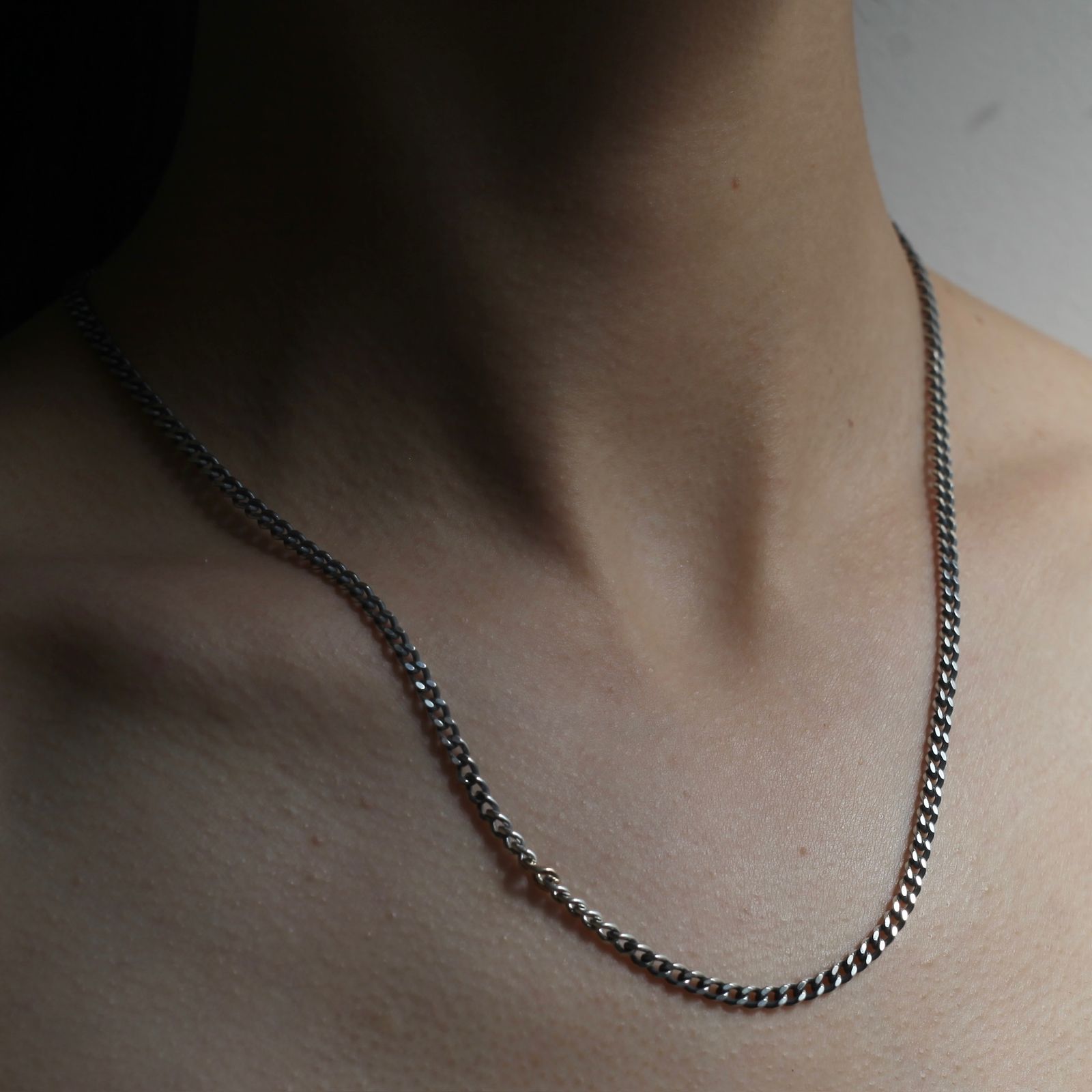 【残り一点】Curb Chain Necklace(ANTIQUE×GOLD)