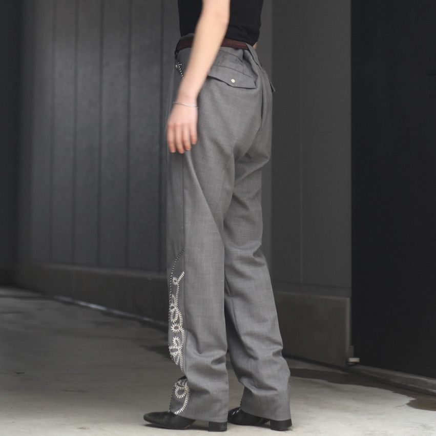 DAIRIKU - 【残り一点】Embroidery Western Slacks | ACRMTSM ONLINE STORE