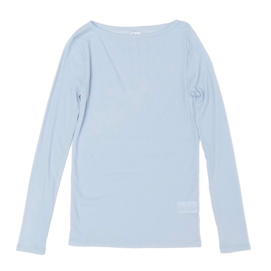【残り一点】Sheer Teleco Boat Neck Top L/S