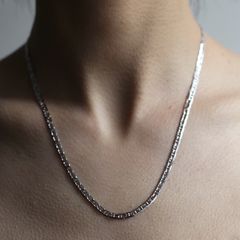 【残り一点】Carlo Necklace 50cm(SILVER)
