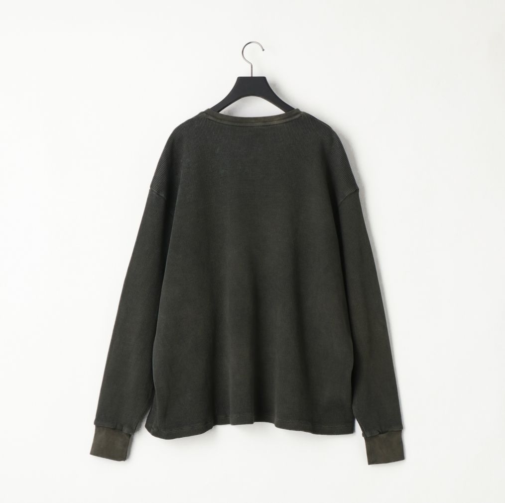 【残り一点】18G Garment Dye Waffle