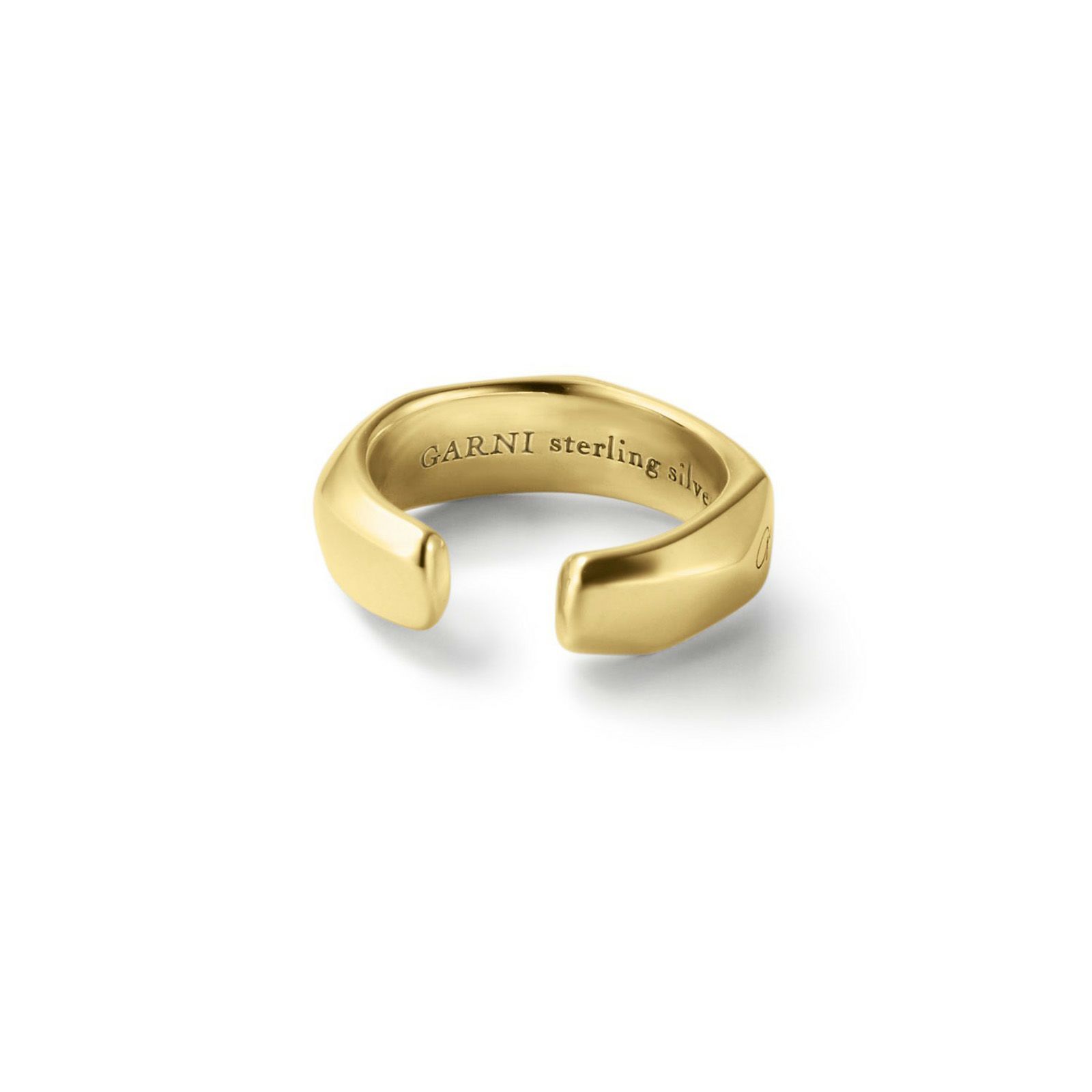【残り一点】Crockery Ring Ear Cuff(GOLD)