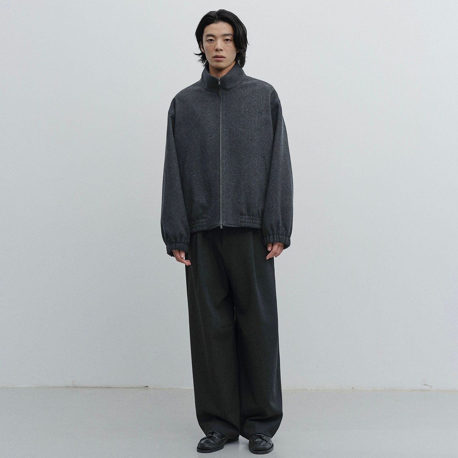 【残り一点】Library Wool Track Blouson