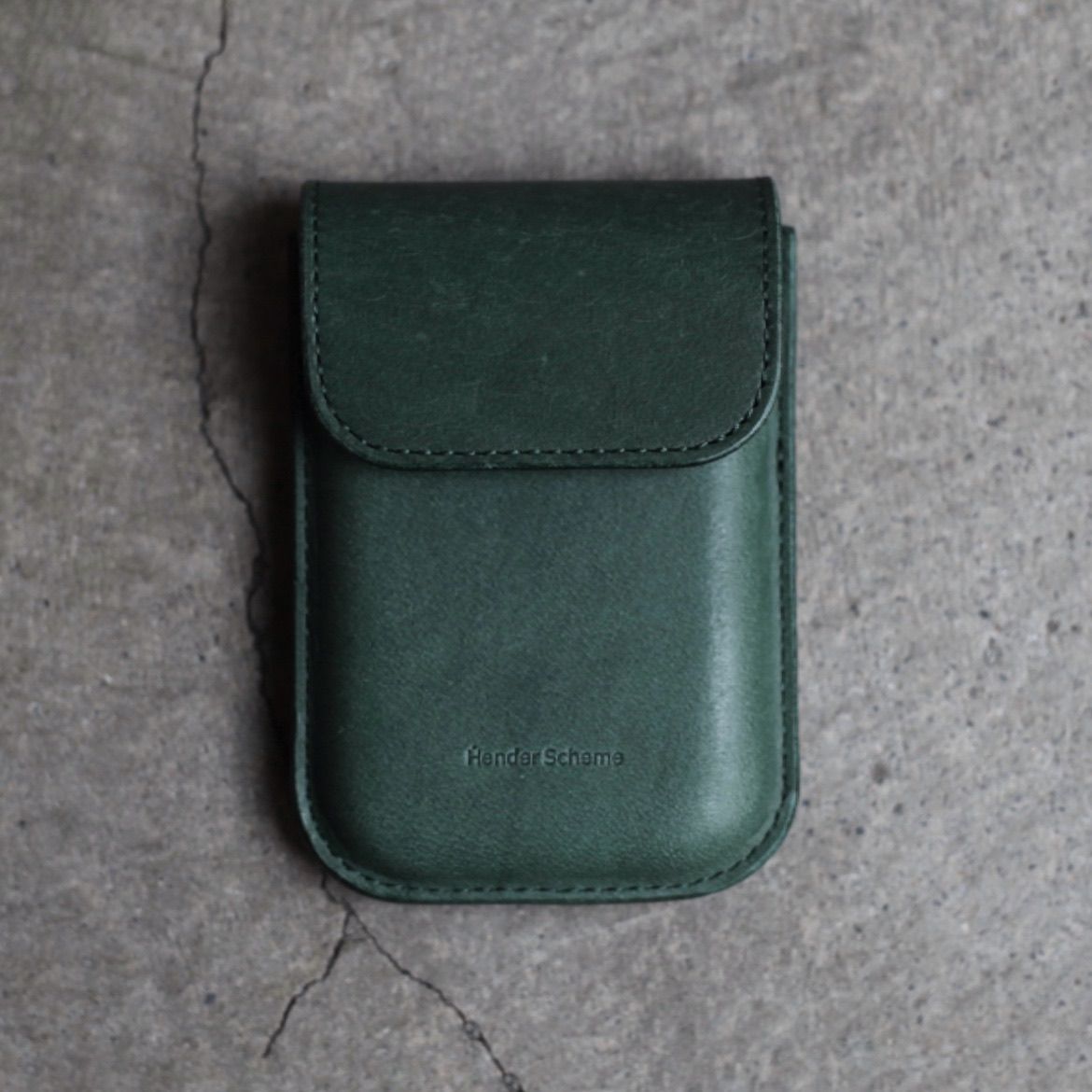 【次回入荷8月中旬予定】Flap Card Case(GREEN)