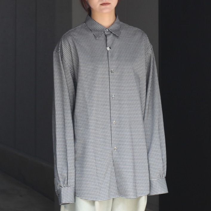 【残り一点】36G Modest Check Shirt