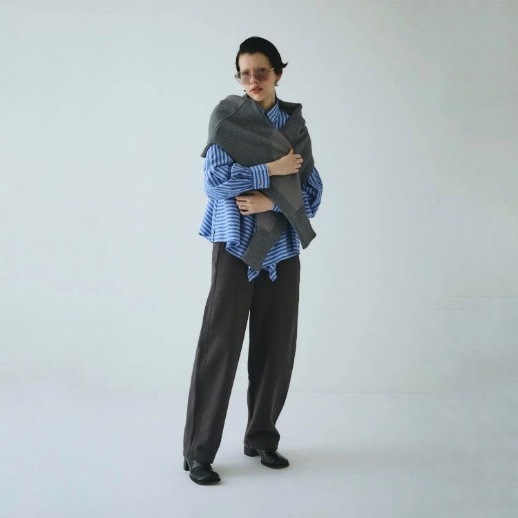 【残り一点】Asymmetrry Hem Knit Tops