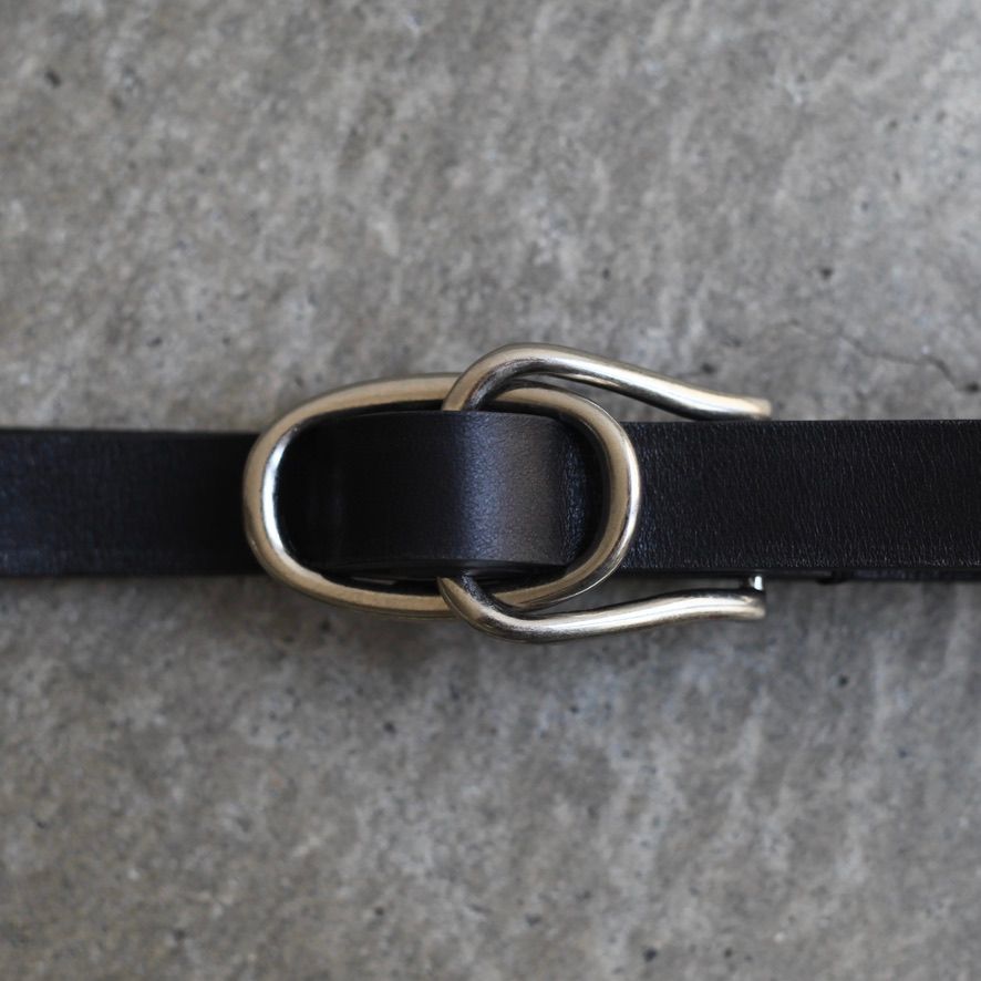 YOKE - 【残りわずか】Double Buckle Leather Belt | ACRMTSM