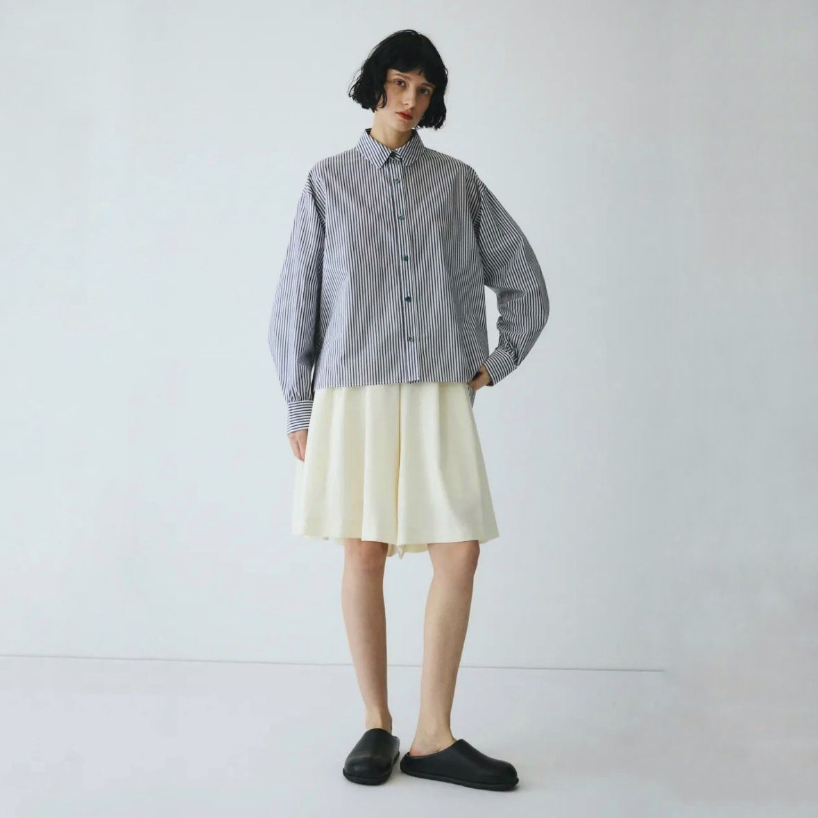 【残り一点】Embroidery Over Shirt