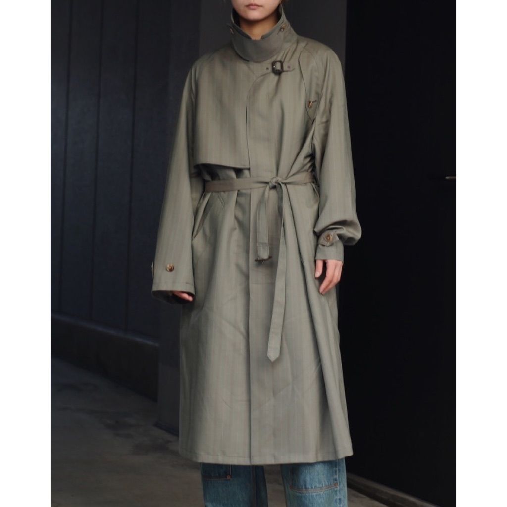 送料込SUGARHILL CHAMBRAY BALMACAAN COAT ジャケット・アウター