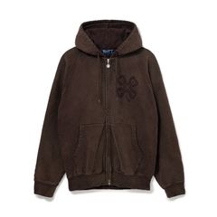 【残り一点】Washed Luckey Logo Zip Hoodie