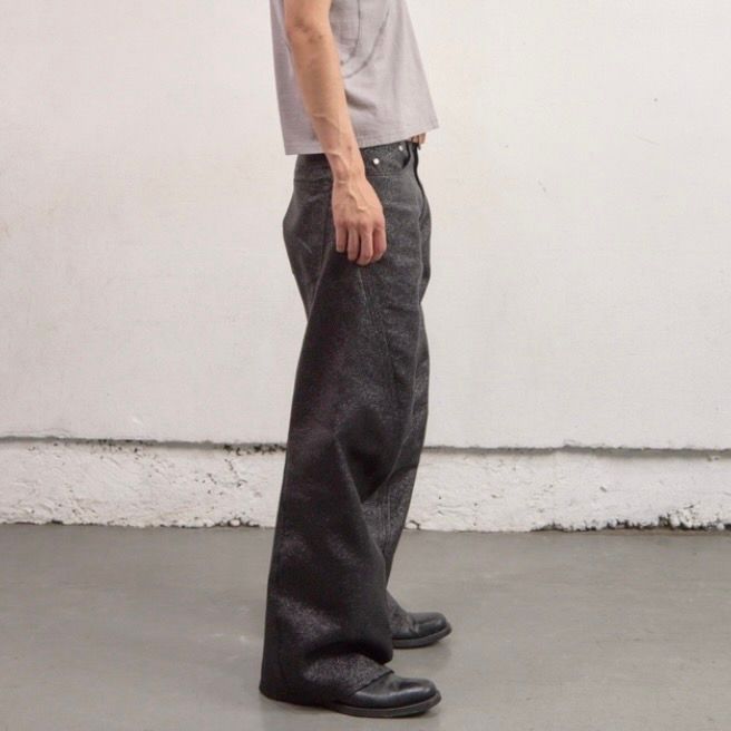 【残り一点】Glitter Twill 3D Twisted Wide Leg 5P Pants