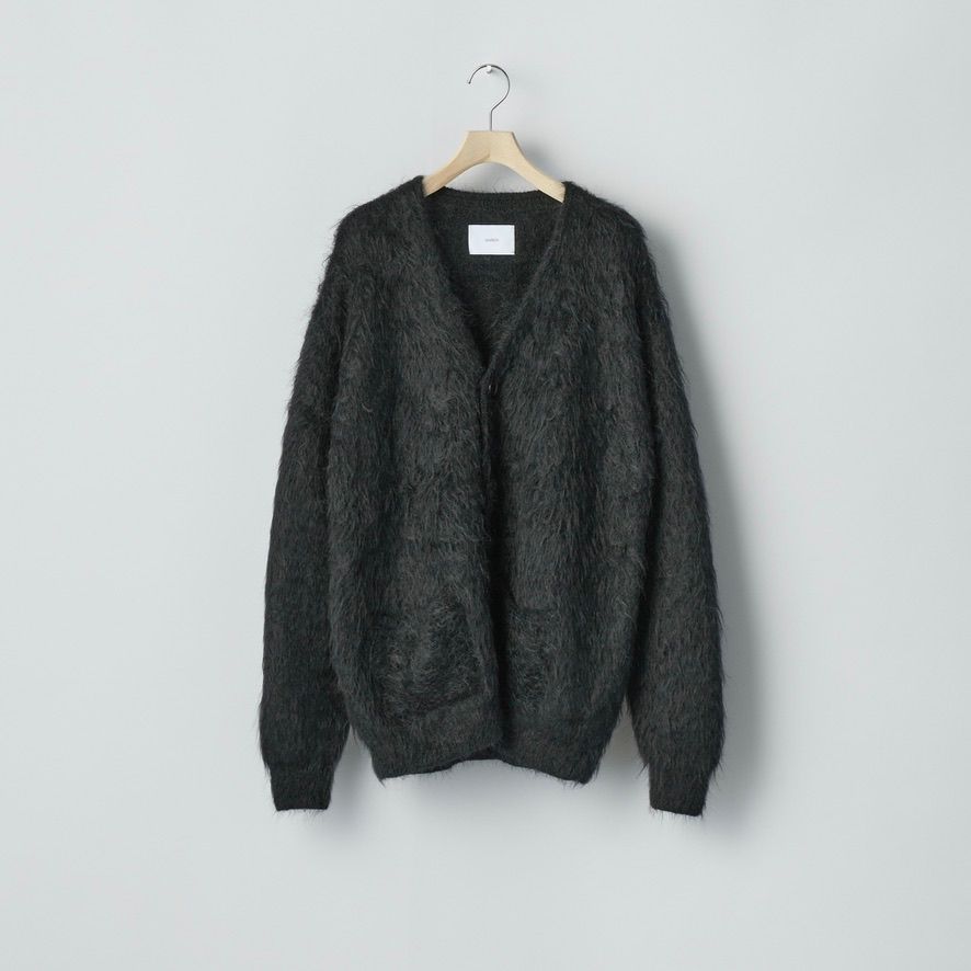 【残りわずか】Kid Mohair Knit V Neck Cardigan