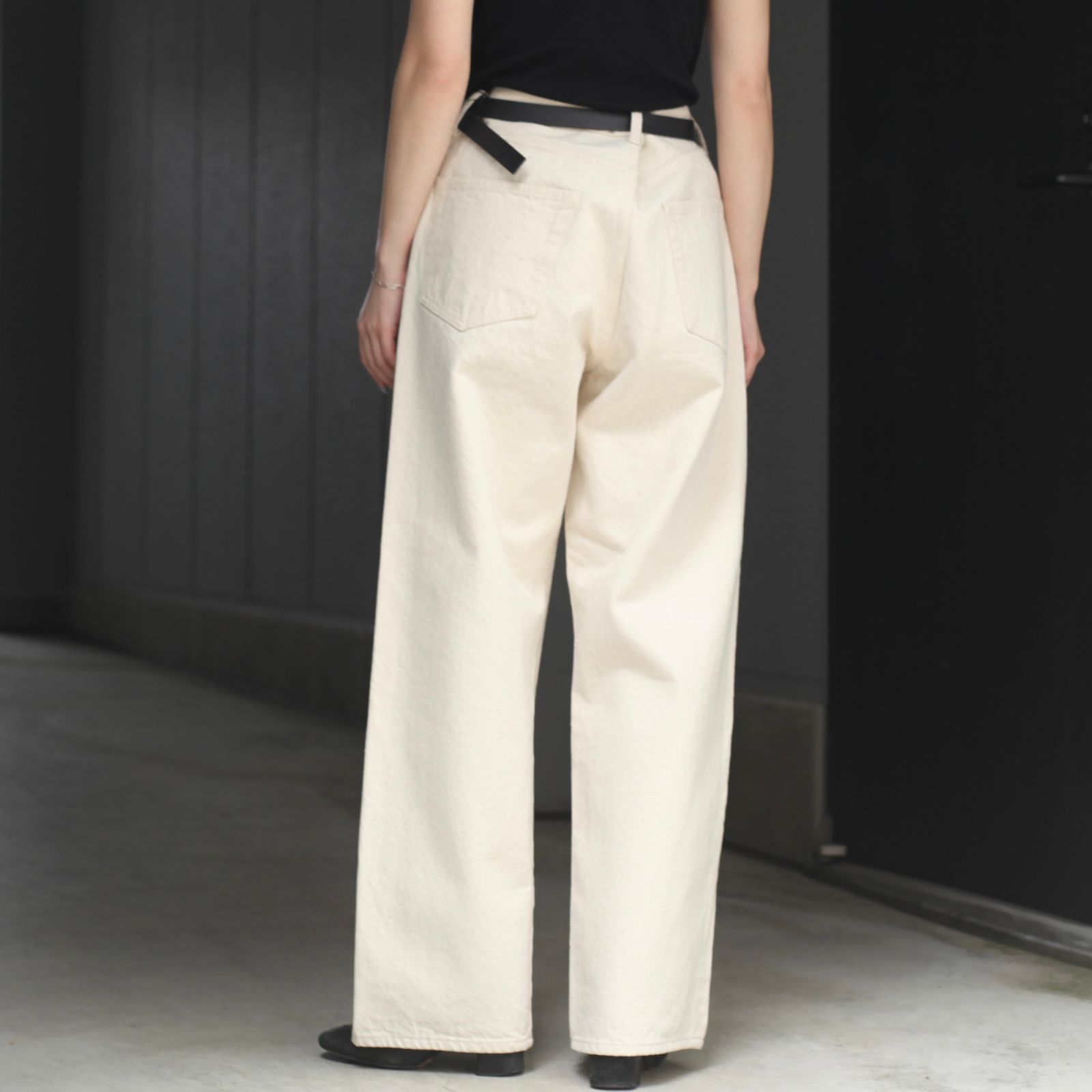 【残り一点】5pocket Straight Pants(ONE WASH)