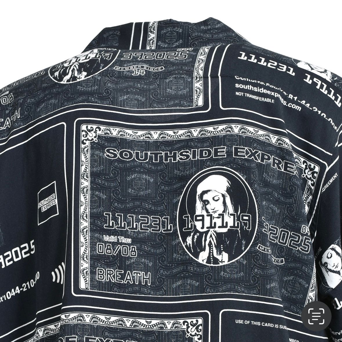【残り一点】Black Card Shirt