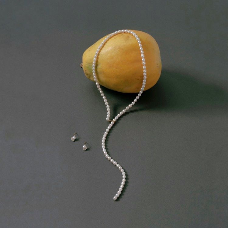 【お取り寄せ注文可能】Akoya Broque Pearl Lariat Necklace