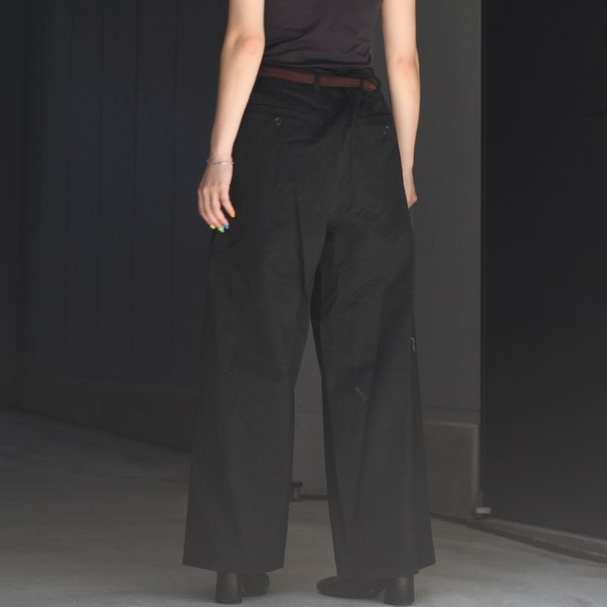 marni マルニ コットンツイルワイドパンツ｜ファッション